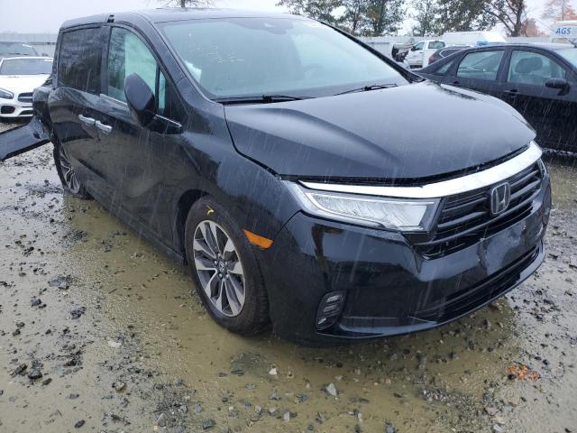 HONDA ODYSSEY EX 2022 with VIN 5FNRL6H75NB019297 - Photo from auction