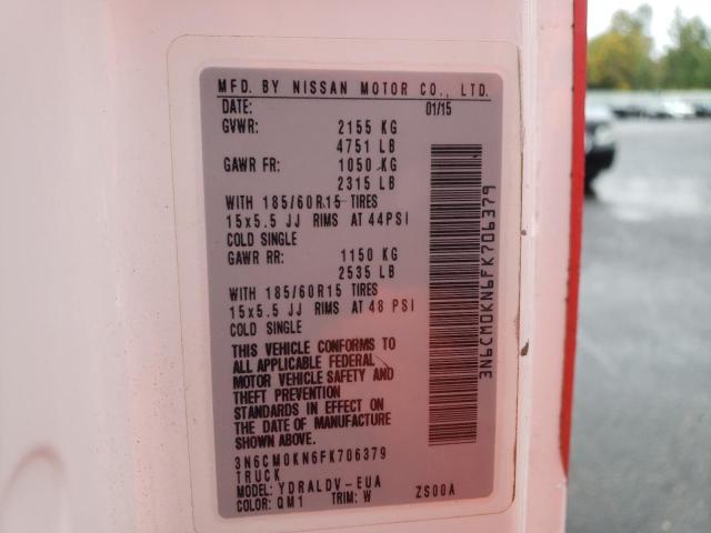 Photo 10 from auction – 2015 NISSAN NV200 with VIN 3N6CM0KN6FK706379
