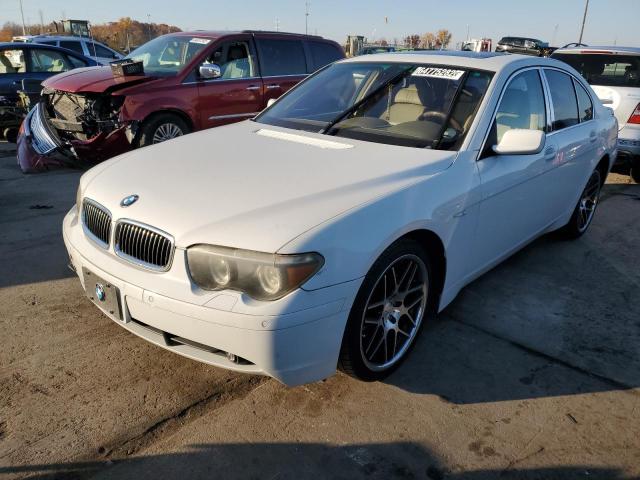 BMW 745 I 2005 with VIN WBAGL63545DP74507 - Photo from auction
