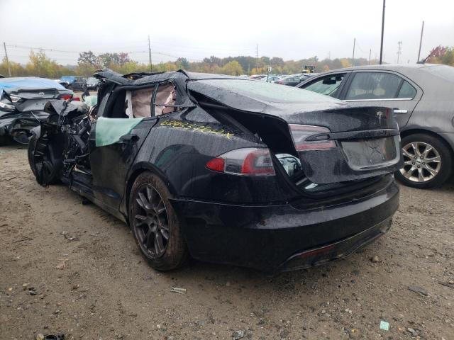 Photo 3 from auction – 2021 TESLA MODEL S with VIN 5YJSA1E57MF455547