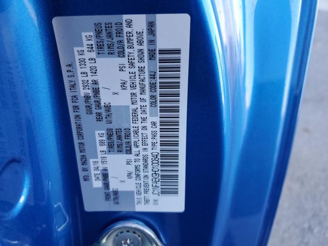 Photo 10 from auction – 2017 FIAT 124 SPIDER with VIN JC1NFAEK9H0100840