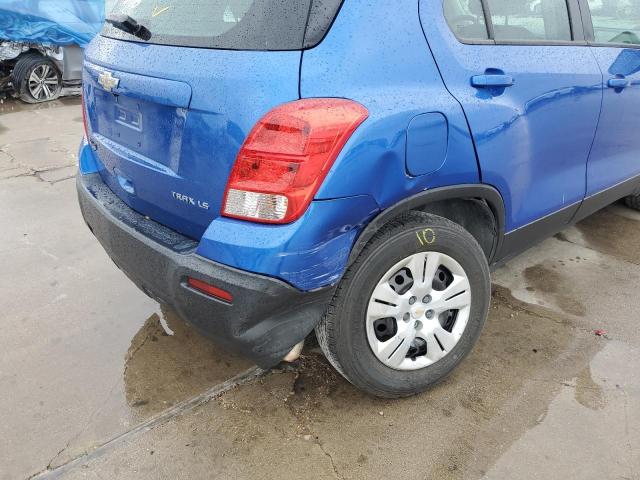 Photo 9 from auction – 2016 CHEVROLET TRAX LS with VIN KL7CJKSB5GB638986