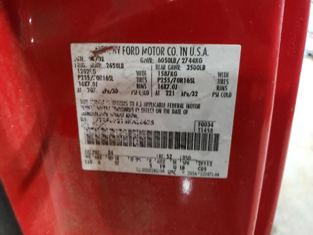 Foto 10 de la subasta – 2003 FORD F150 con VIN 1FTRF07213KA36625