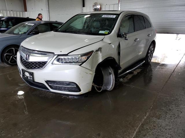 Photo 2 from auction – 2016 ACURA MDX TECHNO with VIN 5FRYD4H42GB014904