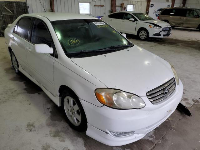 TOYOTA COROLLA CE 2003 with VIN 1NXBR32E43Z074054 - Photo from auction