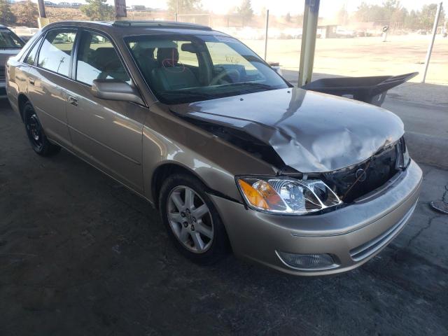 TOYOTA AVALON XL 2000 with VIN 4T1BF28B8YU101862 - Photo from auction