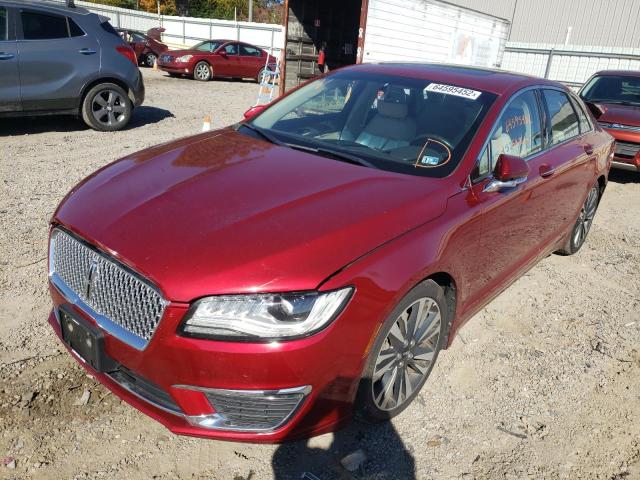 Photo 2 from auction – 2017 LINCOLN MKZ SELECT with VIN 3LN6L5C98HR666703