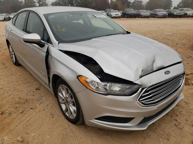 FORD FUSION SE 2017 with VIN 3FA6P0LU9HR357070 - Photo from auction