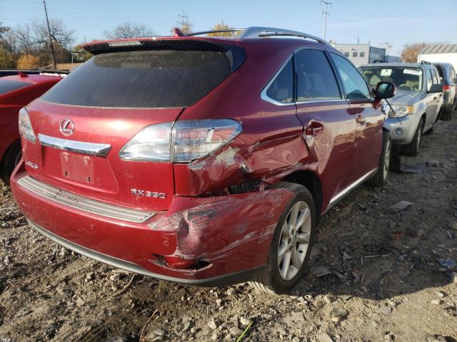 Photo 4 from auction – 2010 LEXUS RX 350 with VIN JTJZK1BA1A2001447
