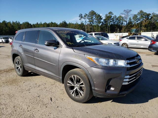 TOYOTA HIGHLANDER 2018 with VIN 5TDZARFH5JS037209 - Photo from auction