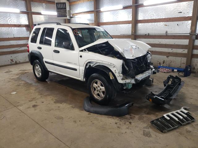 JEEP LIBERTY SP 2002 with VIN 1J8GK48K42W164575 - Photo from auction