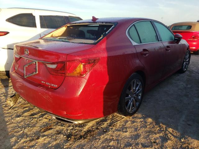 Photo 4 from auction – 2014 LEXUS GS 350 with VIN JTHCE1BL6E5026946