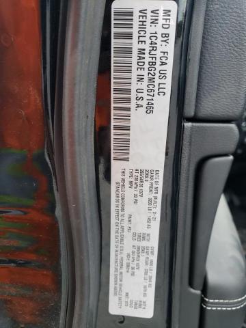 Photo 10 from auction – 2021 JEEP GRAND CHER with VIN 1C4RJFBG2MC671465