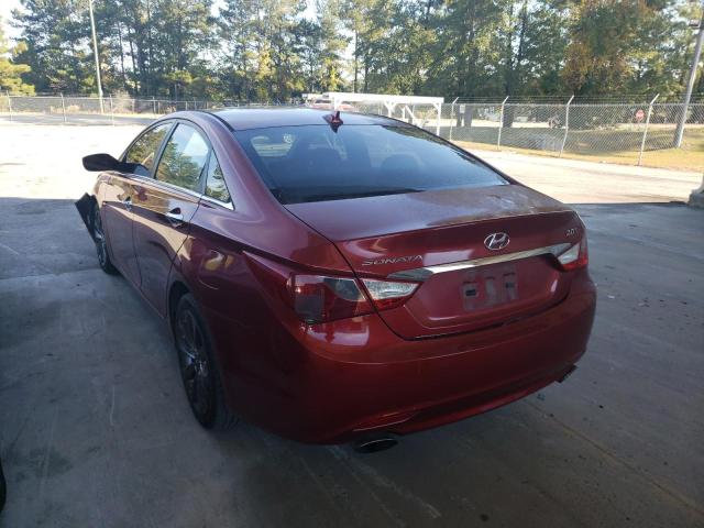 Photo 3 from auction – 2012 HYUNDAI SONATA SE with VIN 5NPEC4AB9CH347080