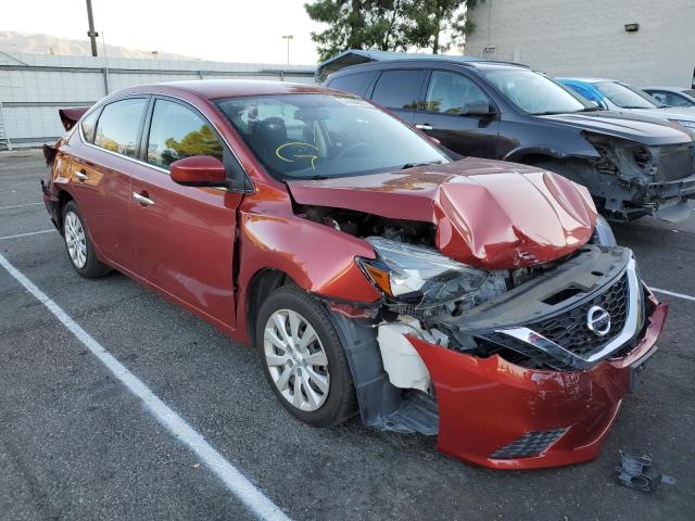 NISSAN SENTRA S 2017 with VIN 3N1AB7AP4HY210351 - Photo from auction