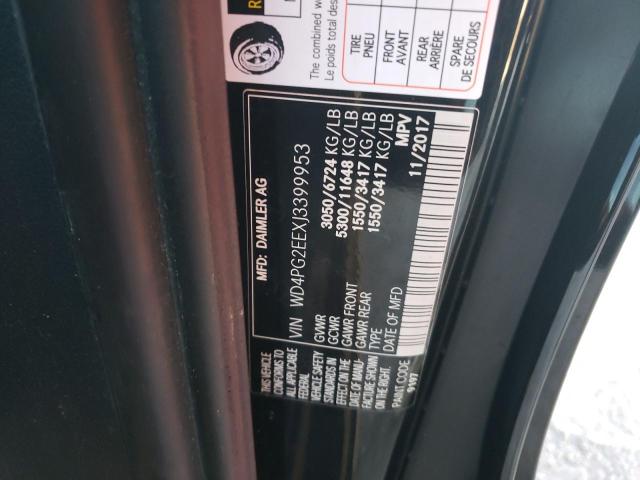 Photo 10 from auction – 2018 MERCEDES-BENZ METRIS with VIN WD4PG2EEXJ3399953