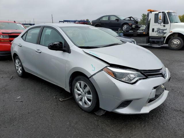 TOYOTA COROLLA L 2015 with VIN 2T1BURHE2FC460292 - Photo from auction