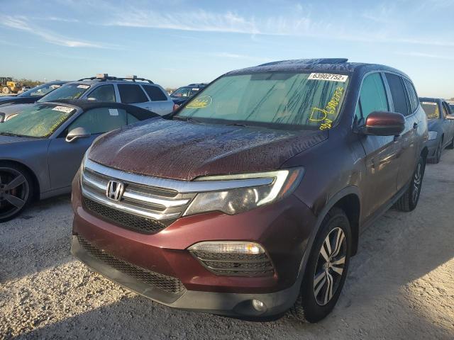 Photo 2 from auction – 2016 HONDA PILOT EXL with VIN 5FNYF5H50GB010165