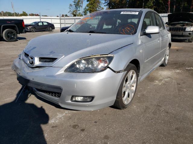 Photo 2 from auction – 2008 MAZDA 3 HATCHBAC with VIN JM1BK344681869886