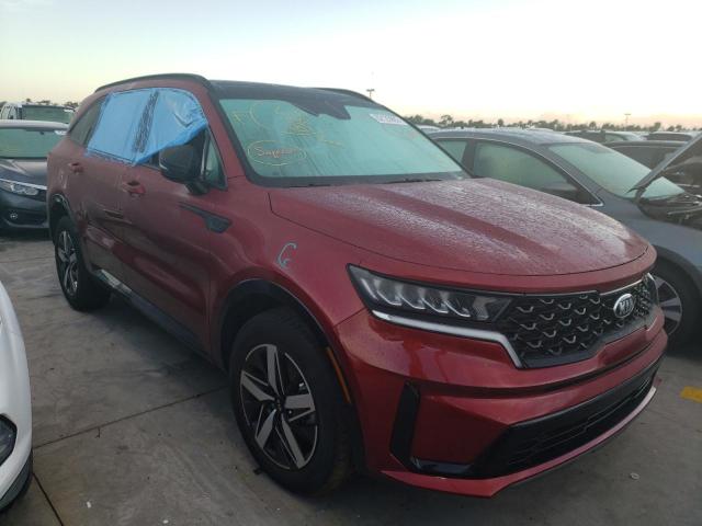 KIA SORENTO S 2021 with VIN 5XYRL4LC8MG010481 - Photo from auction