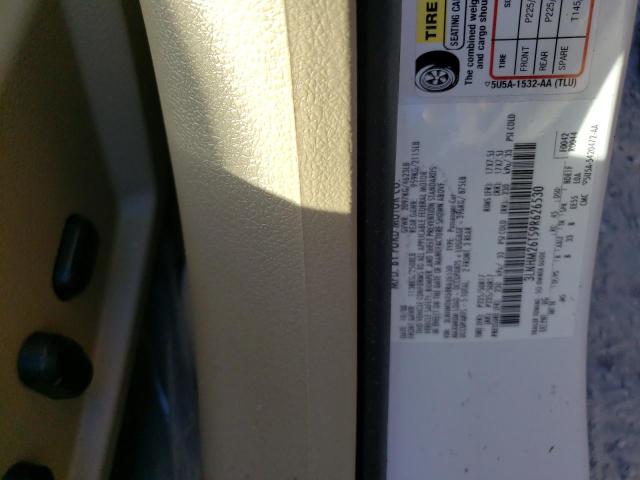 Photo 10 from auction – 2009 LINCOLN MKZ with VIN 3LNHM26T59R626530