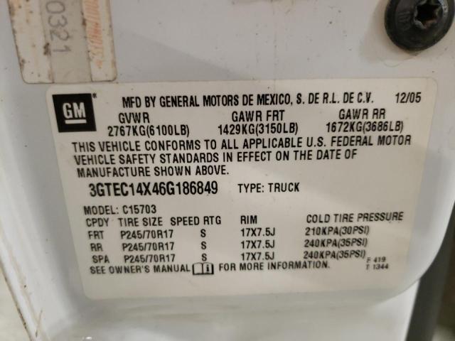Photo 10 from auction – 2006 GMC NEW SIERRA with VIN 3GTEC14X46G186849