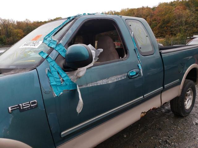 Photo 9 from auction – 1997 FORD F150 with VIN 1FTDX18W6VNC06140