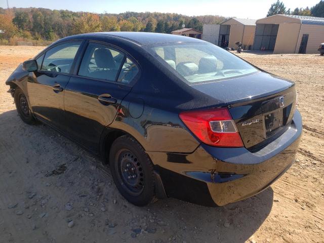 Photo 3 from auction – 2012 HONDA CIVIC LX with VIN 2HGFB2F56CH328205