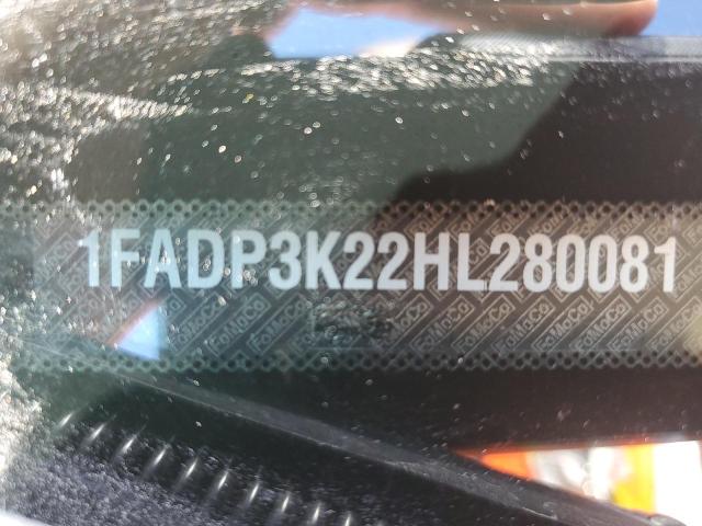 Photo 10 from auction – 2017 FORD FOCUS SE with VIN 1FADP3K22HL280081