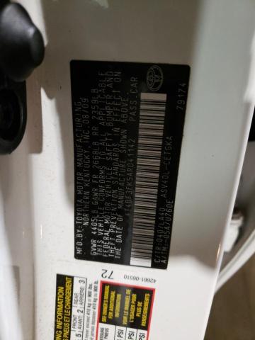 Photo 10 from auction – 2010 TOYOTA CAMRY BASE with VIN 4T4BF3EK5AR041142