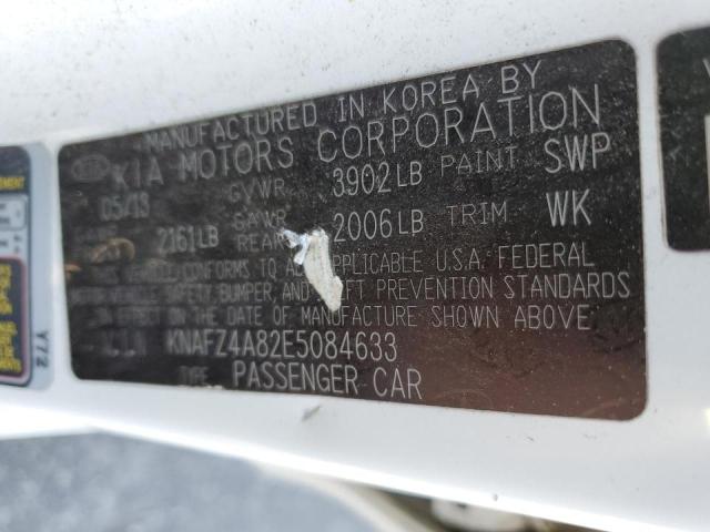 Photo 10 from auction – 2014 KIA FORTE EX with VIN KNAFZ4A82E5084633
