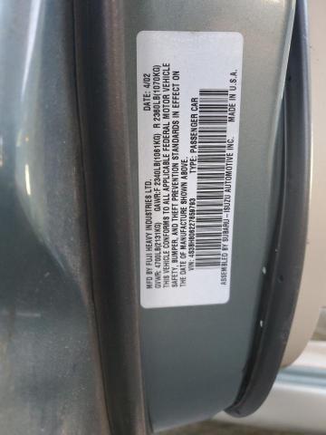Photo 10 from auction – 2002 SUBARU LEGACY OUT with VIN 4S3BH806227659793