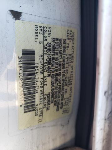 Photo 10 from auction – 2011 NISSAN VERSA S with VIN 3N1BC1CP5BL489776