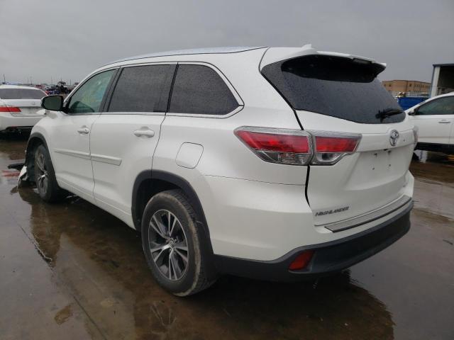 Photo 3 from auction – 2016 TOYOTA HIGHLANDER with VIN 5TDJKRFH8GS310954