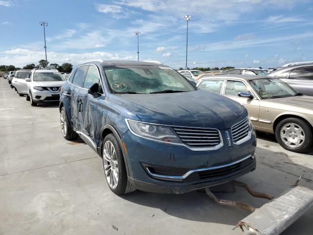 LINCOLN MKX RESERV 2016 with VIN 2LMPJ8LP6GBL41124 - Photo from auction