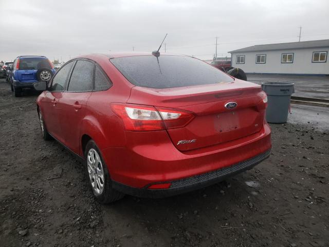 Photo 3 from auction – 2012 FORD FOCUS SE with VIN 1FAHP3F20CL262943