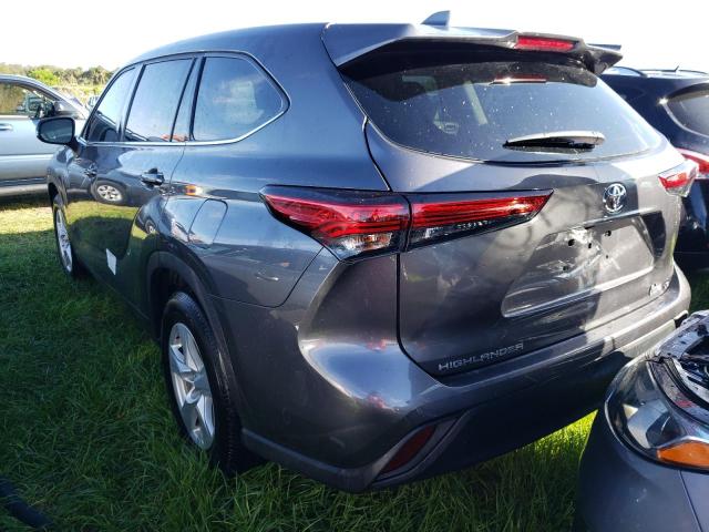 Photo 3 from auction – 2021 TOYOTA HIGHLANDER with VIN 5TDZZRAH1MS086623