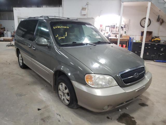 KIA SEDONA EX 2005 with VIN KNDUP131756645451 - Photo from auction