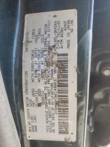 Photo 10 from auction – 1998 TOYOTA 4RUNNER with VIN JT3HN87R3W0149863