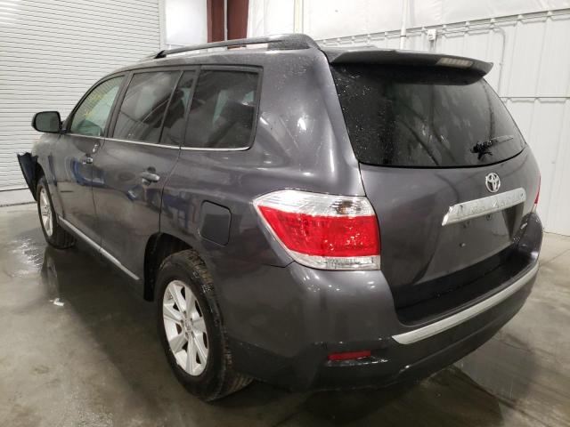 Photo 3 from auction – 2013 TOYOTA HIGHLANDER with VIN 5TDBK3EH1DS182393