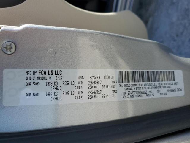 Photo 10 from auction – 2017 DODGE GRAND CARA with VIN 2C4RDGCG3HR699168