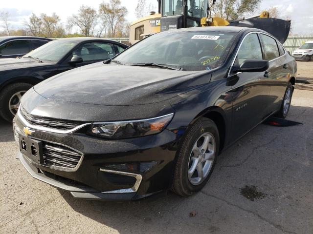 Photo 2 from auction – 2018 CHEVROLET MALIBU LS with VIN 1G1ZB5ST4JF277778