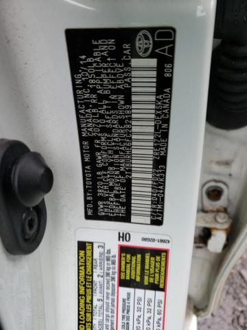 Photo 10 from auction – 2015 TOYOTA COROLLA with VIN 2T1BURHE6FC282189