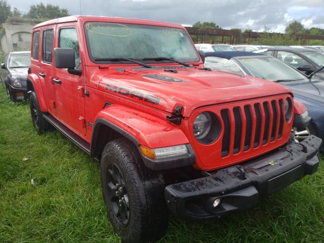 JEEP WRANGLER U 2018 with VIN 1C4HJXEG6JW294484 - Photo from auction