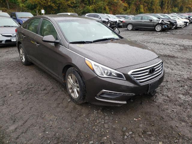 HYUNDAI SONATA SE 2015 with VIN 5NPE24AF5FH143290 - Photo from auction