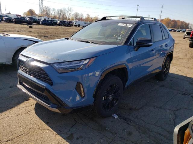 TOYOTA RAV4 XSE 2022 with VIN 4T3E6RFV0NU074324 - Photo from auction