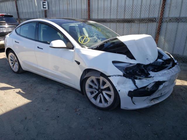 Photo 4 from auction – 2022 TESLA MODEL 3 with VIN 5YJ3E1EB5NF144635