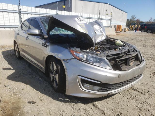 KIA OPTIMA HYB 2013 with VIN KNAGM4AD8D5053336 - Photo from auction