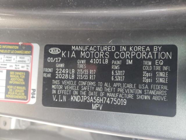 Photo 10 from auction – 2017 KIA SOUL + with VIN KNDJP3A56H7475019