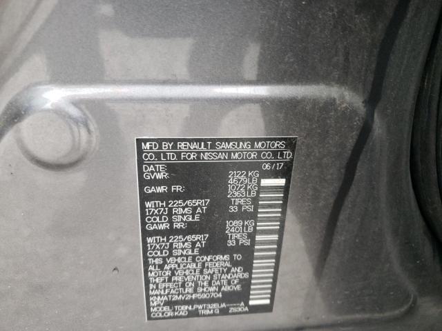 Photo 10 from auction – 2017 NISSAN ROGUE S with VIN KNMAT2MV2HP590704